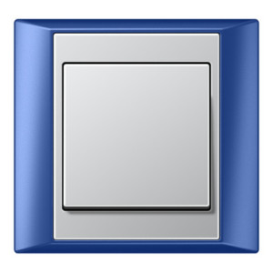 JUNG_Aplus_blue_aluminium_switch